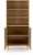 Regał BORNEO REG-1 80 cm dąb artisan/czarny
