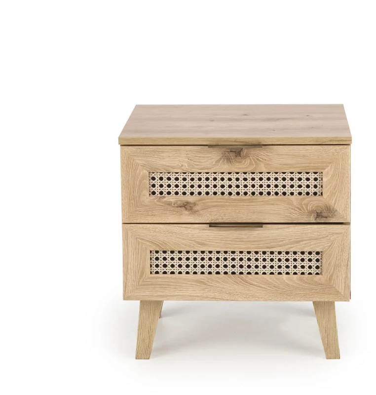 Szafka nocna Borneo SN-1 dąb artisan/czarny