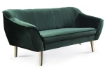 Sofa tapicerowana Grace III w stylu skandynawskim zielona