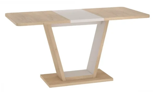 Stół rozkładany Nigel 120-160 cm dąb cremona torro/kaszmir