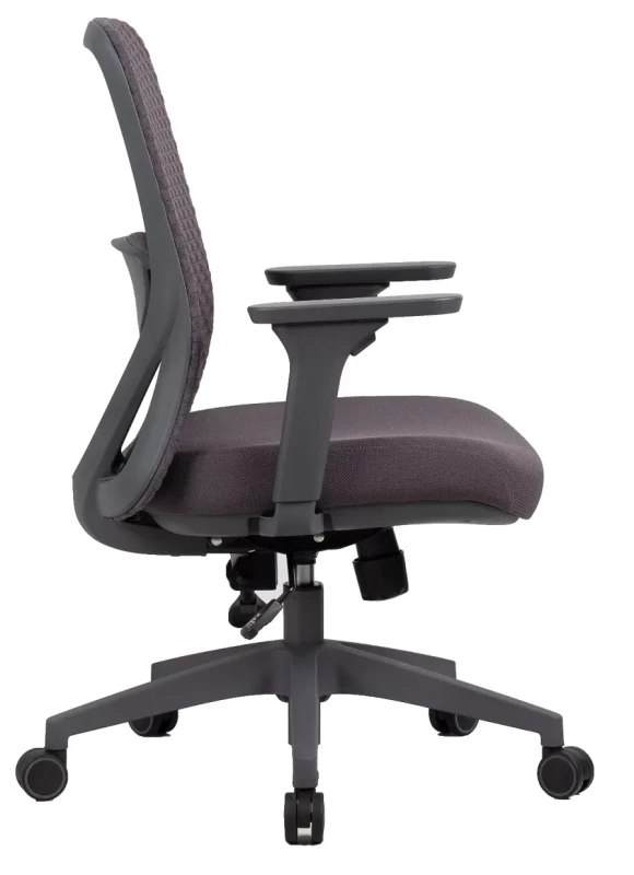 Fotel obrotowy Q-744 ergonomiczny do biura szary