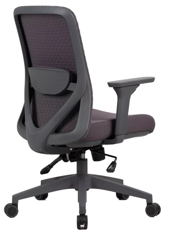 Fotel obrotowy Q-744 ergonomiczny do biura szary