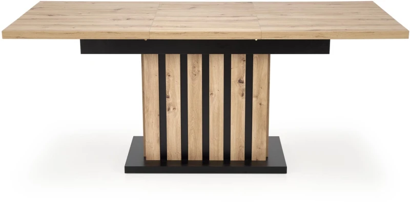 Stół rozkładany Lamello 160-210 cm dąb artisan/czarny