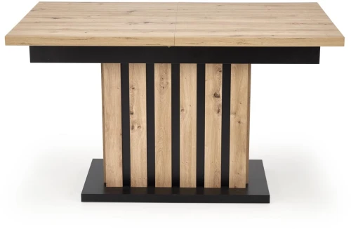 Stół rozkładany Lamello 160-210 cm dąb artisan/czarny