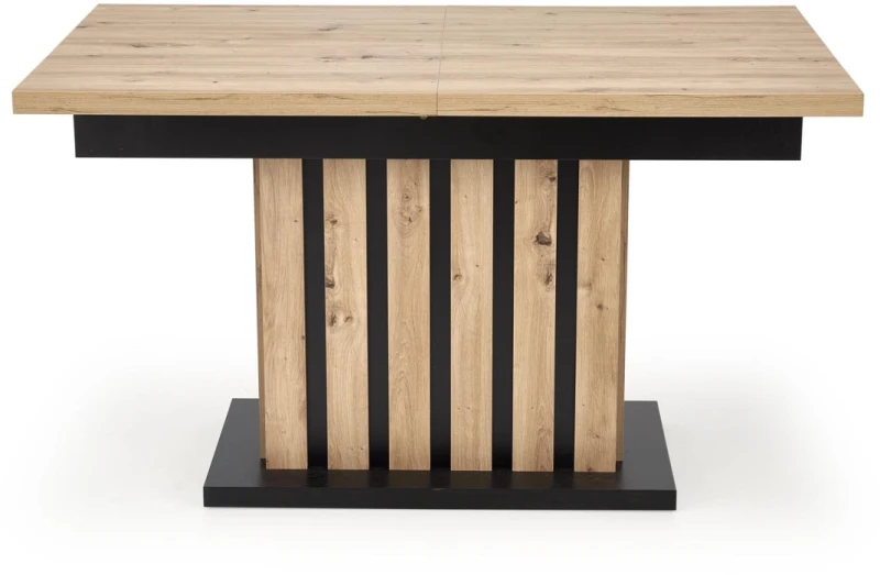 Stół rozkładany Lamello 160-210 cm dąb artisan/czarny