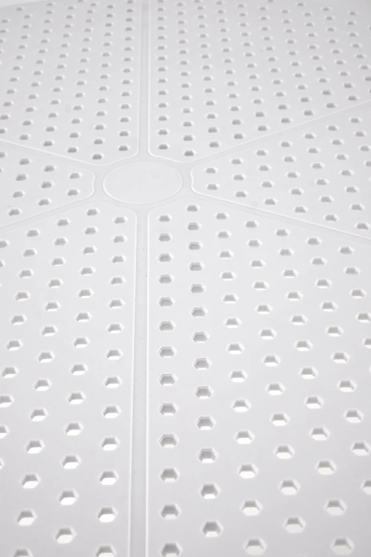 Stół ogrodowy Calvo okrągły nowoczesny polipropylen na taras 60 cm biały