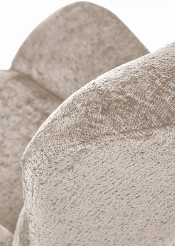 Fotel bujany Castro wypoczynkowy do salonu beżowy