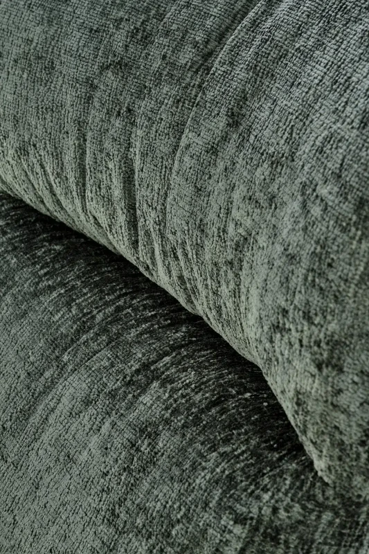 Fotel bujany Castro wypoczynkowy do salonu ciemny zielony