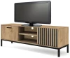 Stolik szafka RTV Lamino RTV-1 dąb craft/czarny