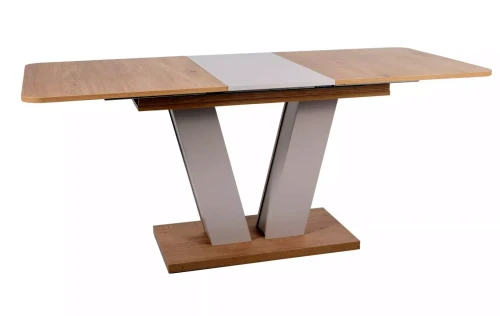 Stół rozkładany Platon 136-176 cm dąb cremona torro/kaszmir