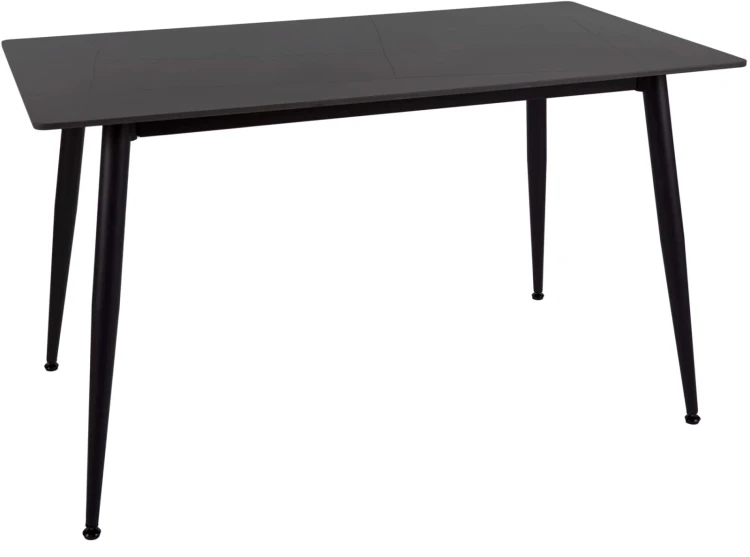Stół Rion 130x70 cm czarny mat