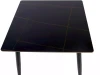 Stół Rion 130x70 cm czarny mat