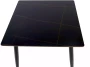 Stół Rion 130x70 cm czarny mat
