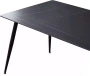 Stół Rion 160x90 cm czarny mat