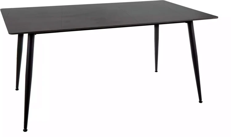 Stół Rion 160x90 cm czarny mat