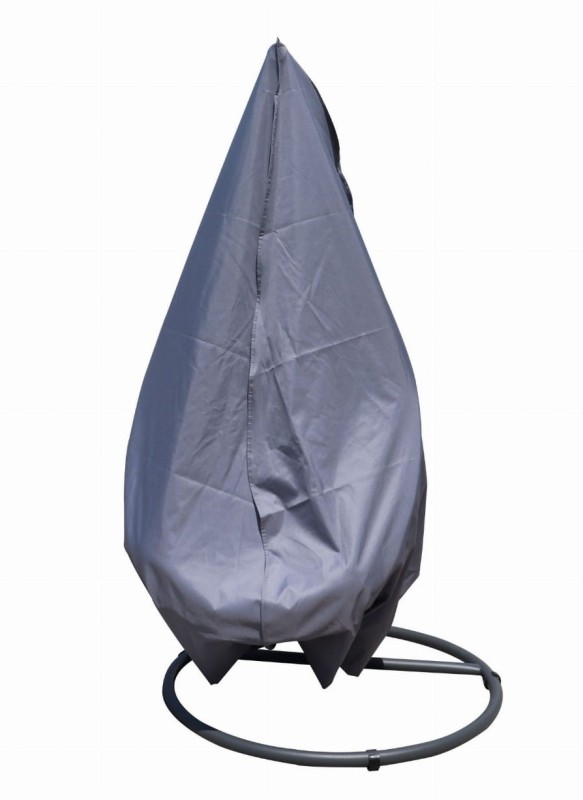 Fotel wiszący Paweł z technorattanu brązowy