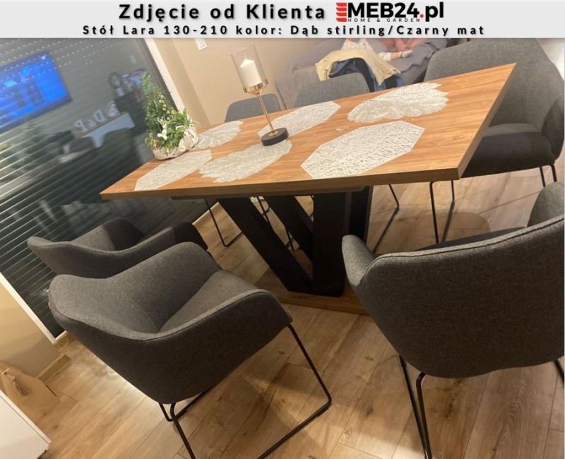 Stół Lara rozkładany 130-210 - zdjęcie od klienta