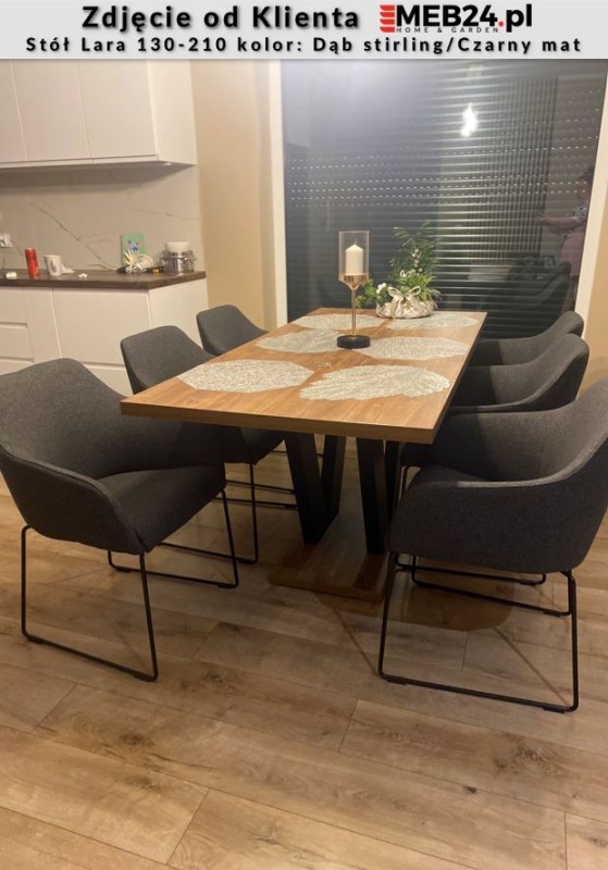 Stół Lara rozkładany 130-210 - zdjęcie od klienta