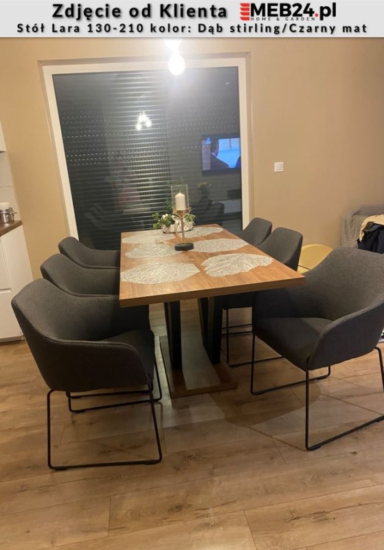 Stół Lara rozkładany 130-210 - zdjęcie od klienta