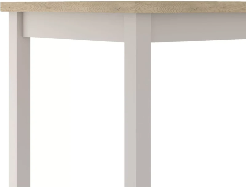 Stół Adam kwadratowy do jadalni 80 cm dąb cremona torro/kaszmir