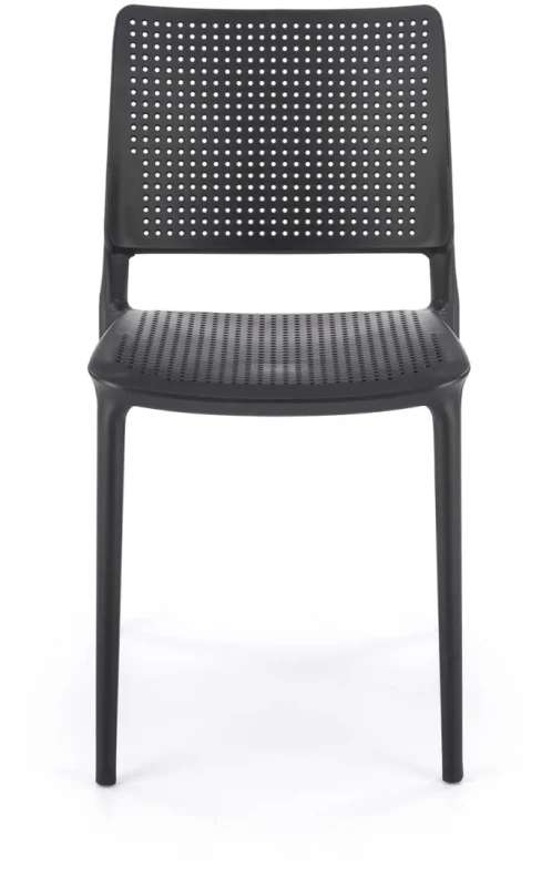 Krzesło K514 polipropylen czarny