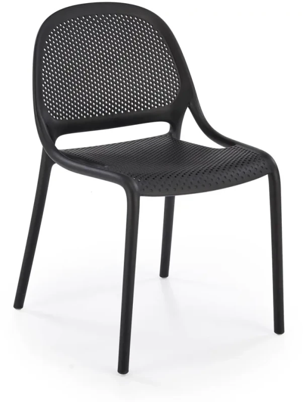 Krzesło K532 polipropylen czarny