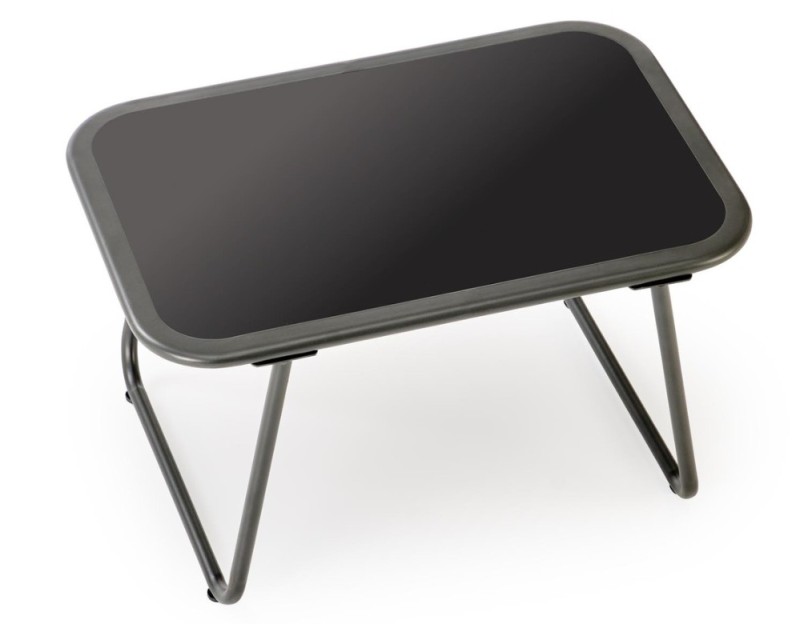 Zestaw mebli ogrodowych Hudson sofa fotele ława na taras popielaty/brązowy