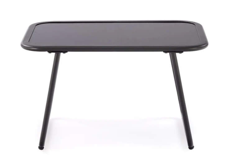 Zestaw mebli ogrodowych Hudson sofa fotele ława na taras popielaty/brązowy