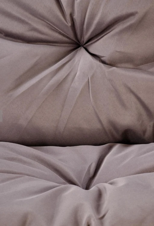 Zestaw mebli ogrodowych Hudson sofa fotele ława na taras popielaty/brązowy