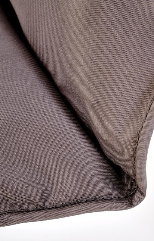 Zestaw mebli ogrodowych Hudson sofa fotele ława na taras popielaty/brązowy