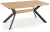 Stół rozkładany Bacardi loftowy do jadalni 160-220 cm dąb naturalny/czarny