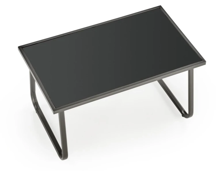 Zestaw mebli ogrodowych Conor sofa fotele ława na taras popielaty