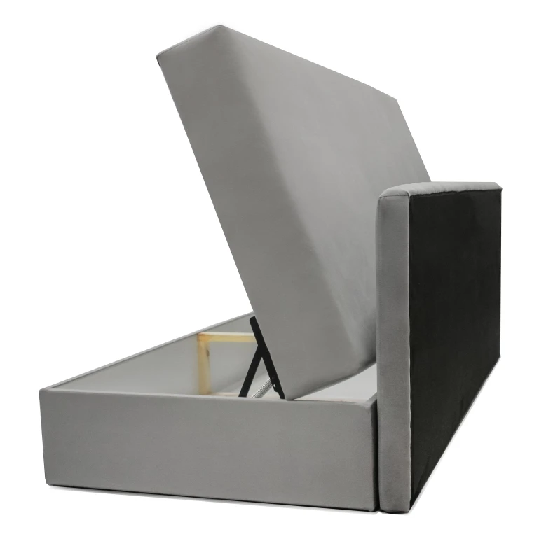 Łóżko tapicerowane Mirano Plus 90x200 z pojemnikiem Trinity 02