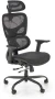 Fotel obrotowy Gotard ergonomiczny do biura czarny