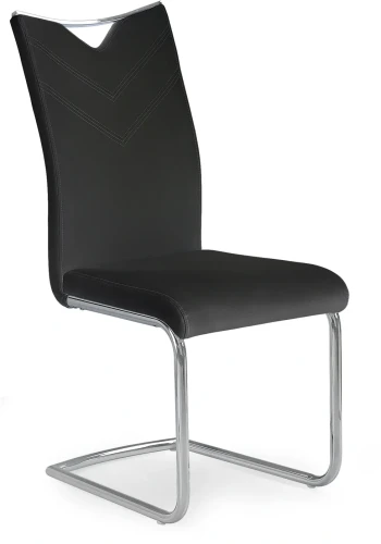 Krzesło K224 z uchwytem do jadalni czarny