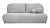 Sofa tapicerowana rozkładana Tessia 206 cm
