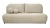 Sofa tapicerowana rozkładana Tessia 206 cm