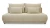 Sofa tapicerowana rozkładana Noemi 206 cm tkanina Matt Velvet 06