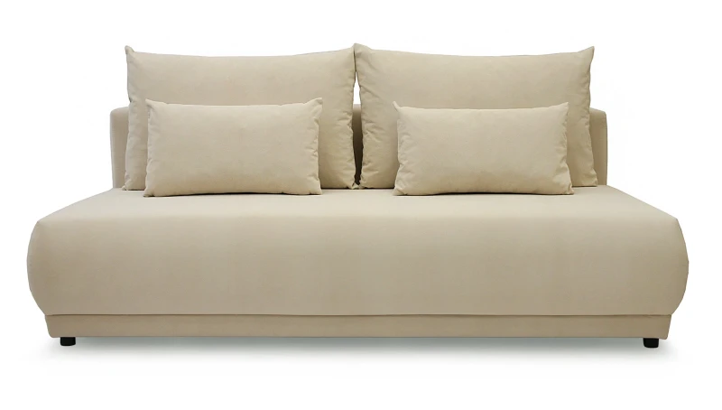 Sofa tapicerowana rozkładana Noemi 206 cm tkanina Matt Velvet 06