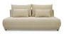 Sofa tapicerowana rozkładana Noemi 206 cm tkanina Matt Velvet 06