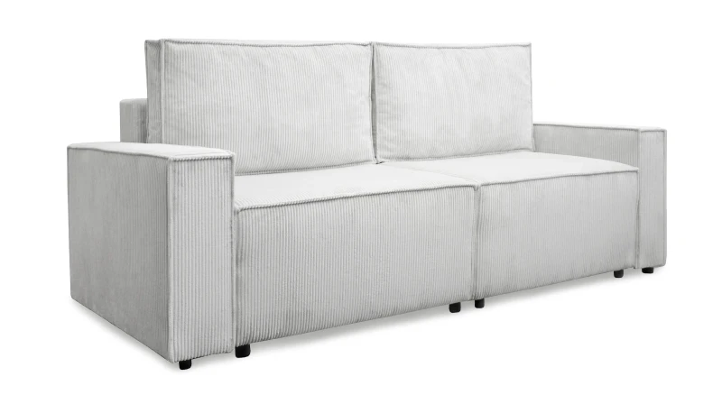 Sofa tapicerowana rozkładana Solara 248 cm tkanina LINCOLN 86
