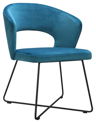 Krzesło tapicerowane Boston Cross