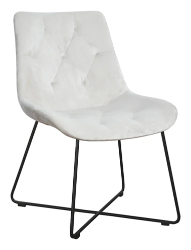 Krzesło tapicerowane Devi Cross