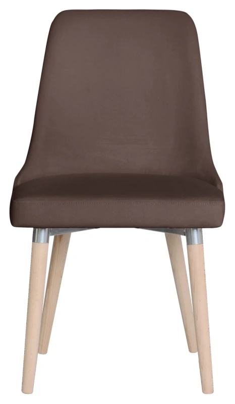 Krzesło Lorenzo, French Velvet 677, buk