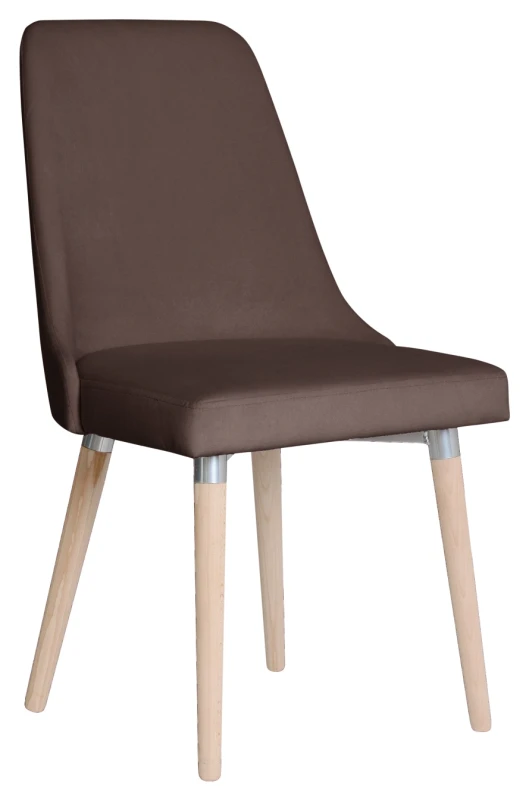 Krzesło Lorenzo, French Velvet 677, buk