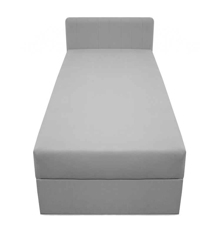 Łóżko tapicerowane Mirano 90x200 jednoosobowe z pojemnikiem Trinity 02