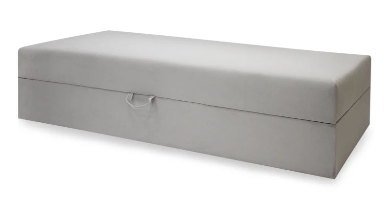 Łóżko tapicerowane Mirano 90x200 jednoosobowe z pojemnikiem