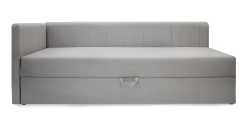 Łóżko tapicerowane Mirano Plus 90x200 jednoosobowe z pojemnikiem