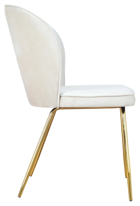 Krzesło Neve Ideal Gold, french velvet 674
