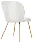 Krzesło Neve Ideal Gold, french velvet 674